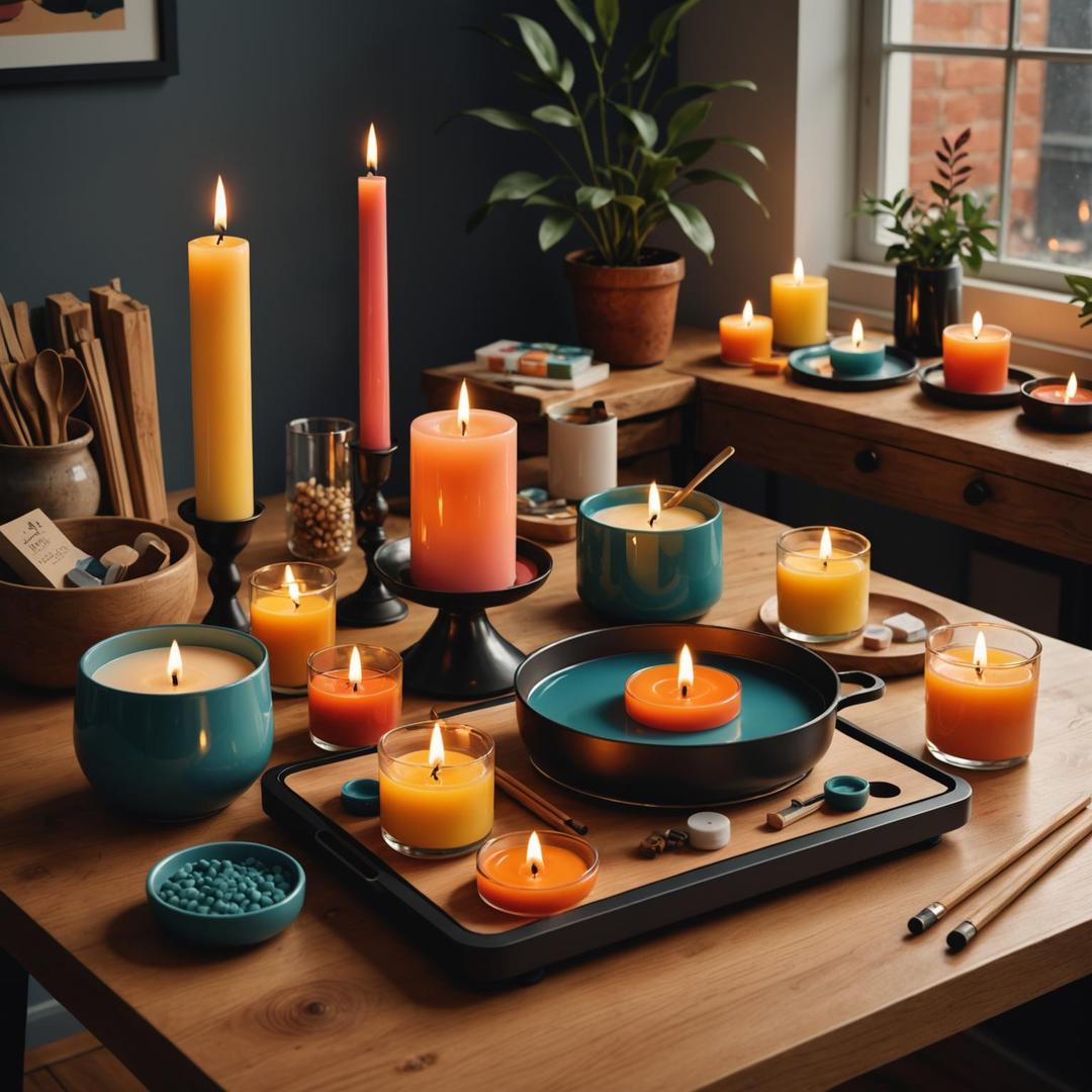 Placa caliente para fusión de cera: mejorar la elaboración de velas