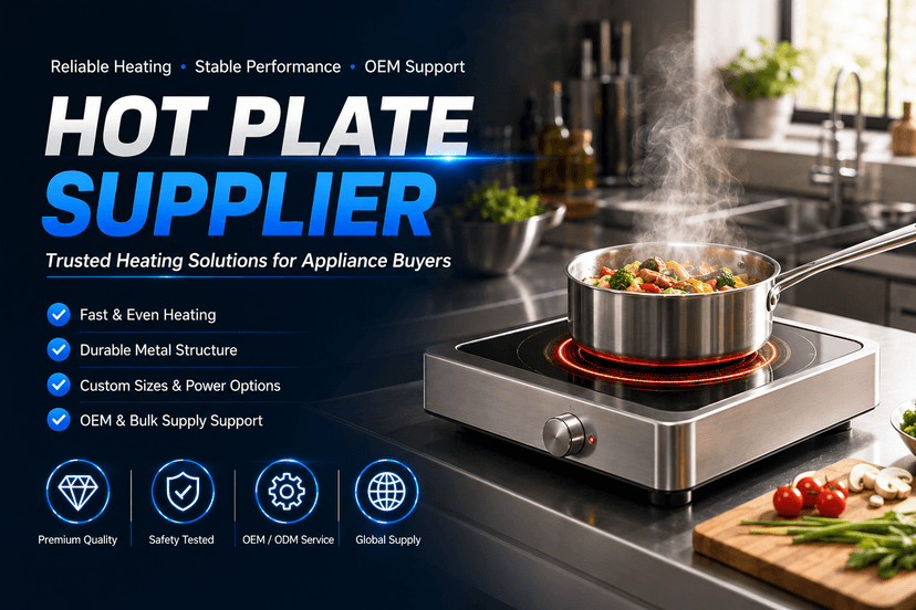 How to Choose a Reliable Hot Plate Supplier for Electric Appliance Manufacturing