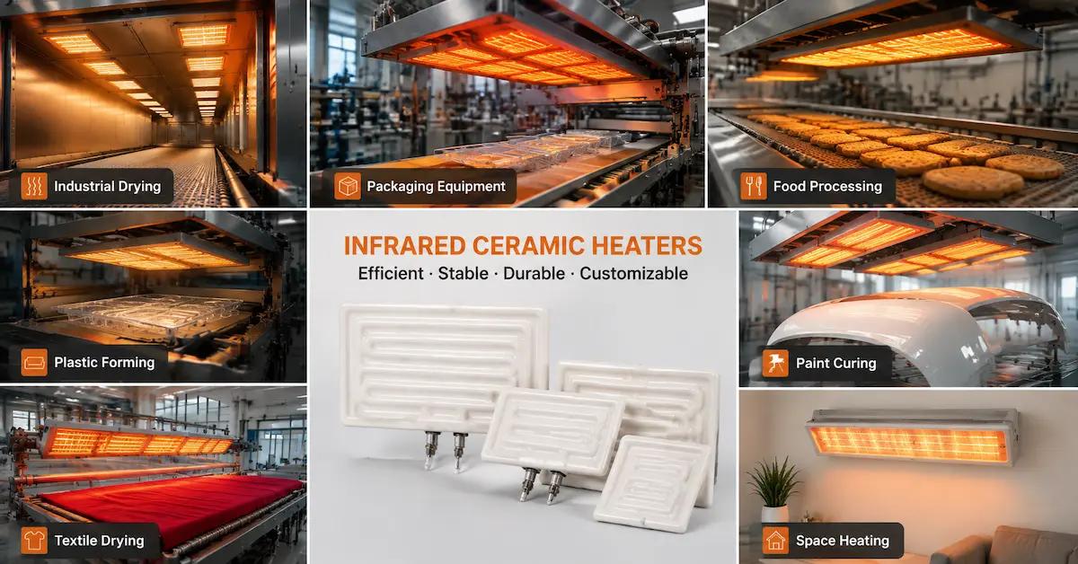 Infrared Ceramic Heater Supplier for OEM Heating Applications