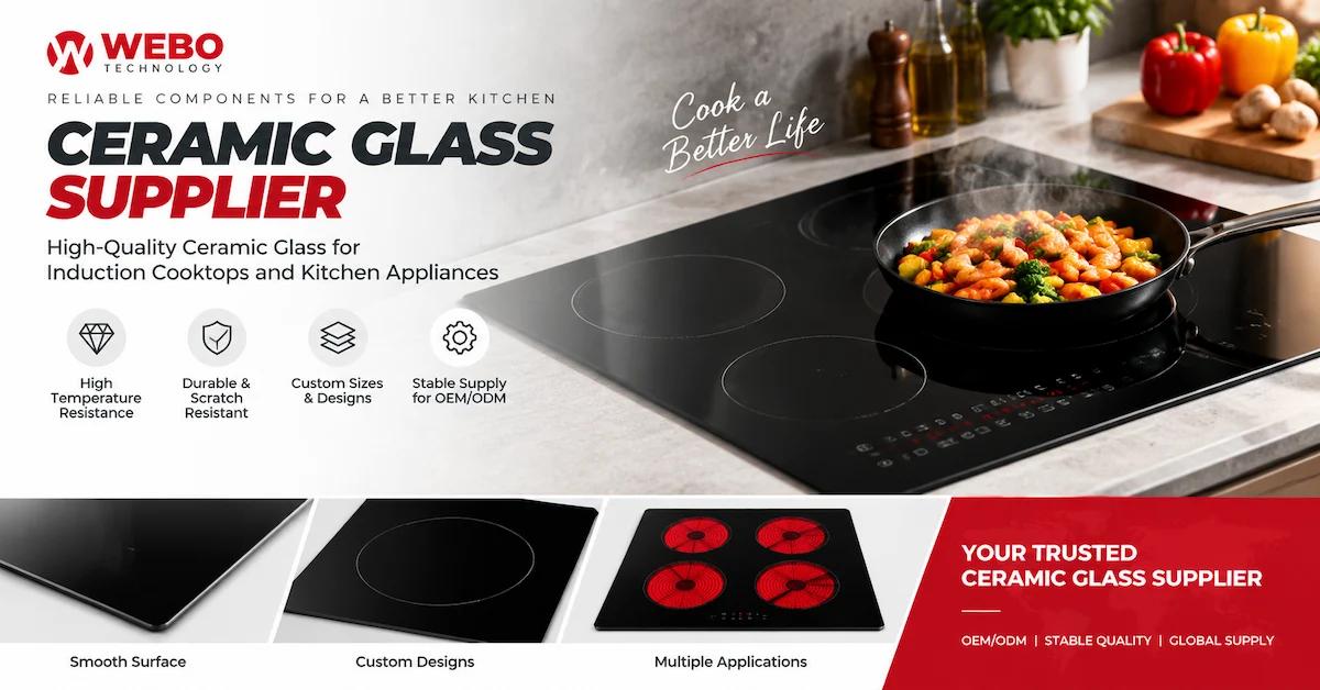 How to Choose a Ceramic Glass Supplier for Induction Cooktop Production