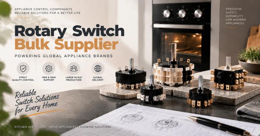 Rotary Switch Bulk Supplier: How Appliance Brands Manage Reliable Large-Volume Purchasing